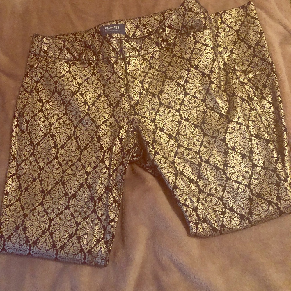 Old Navy GOLD pixie pants